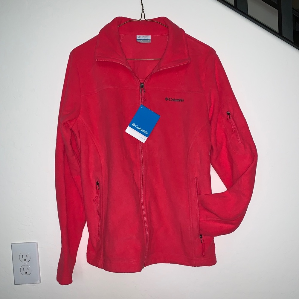 🆕 Columbia Women's Full Zip Fleece Jacket size M - Picture 4 of 14